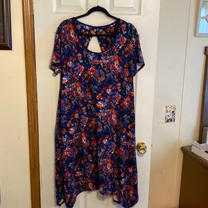 Cuddl Duds Flexwear dress with back detail